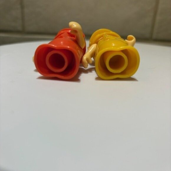 Set of 2 Vintage 1984 Fisher Price Little People Space Station Kit Figures - Picture 9 of 9